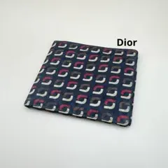 Christian Dior 二つ折り財布 お札入れ カードケース シルクのサムネイル