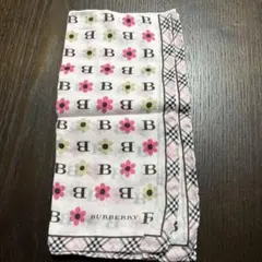 BURBERRY フラワープリント ハンカチ
