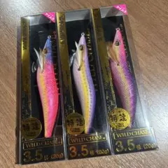 スクイッドマニア ワイルドチェイス 4.0号プラス 3本3カラー ナイト