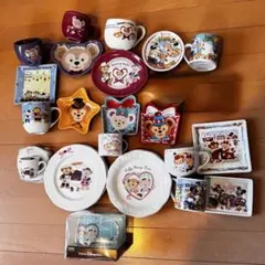 ダッフィー 食器　スーベニアカップ　24点　未使用