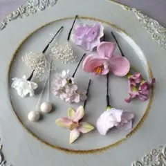 ＊お得なset＊ For Kid's 即日発送　ヘアパーツ　七五三　髪飾り