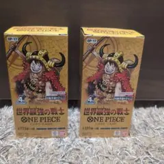 テープカット ワンピースカード 世界最強の戦士 3BOX - メルカリ