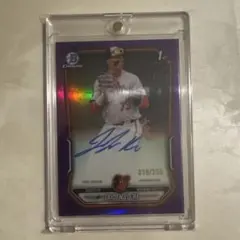 Jaiden Lo Re 1st Bowman Chrome 直筆サイン