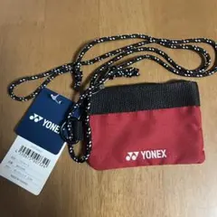 YONEX パスケース　ダークレッド 8.5x12cmのサムネイル