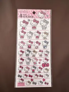 ハローキティ キャラクターシール 4サイズステッカー【正規品】新品・未開封