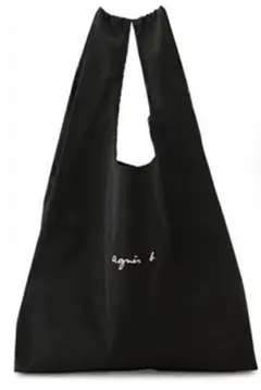 agnes b.　アニエスベー　エコバック　ブラック