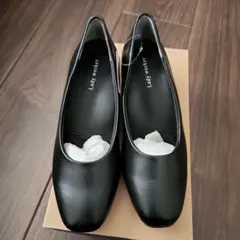 ASICS ブラックパンプスLady worker 23.5cm 3E