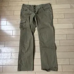 Johnbull ワークパンツ カーゴパンツ オリーブのサムネイル