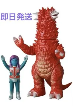 MAT(MONSTER ART TOY) パンドン+ミニ・ゴース星人 ソフビ
