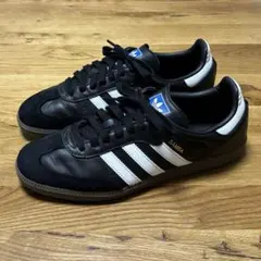 samba og ブラック 27.5cm adidas ガムソール メンズ