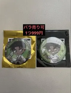 名探偵コナン ホテル ニューオータニ 服部平次 缶バッジ2個セット