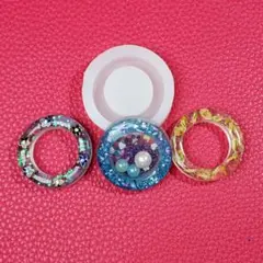 ハンドメイド シリコンモールド サークル（円型） シェイカー