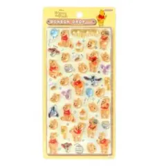 くまのプーさん ボンボンドロップシール