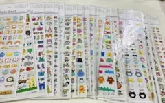 未使用　マインドウェイブ　スケジュールシール　30枚セット①