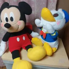 ミッキーマウスとドナルドダックぬいぐるみセット