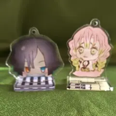 鬼滅の刃 おばみつ アクスタ 伊黒小芭内 甘露寺蜜璃