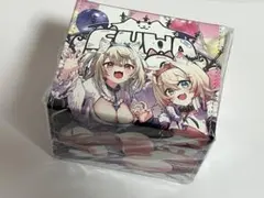 フワモコ】ふわもこ FUWAMOCO デッキケース ホロライブ ホロカ 青 赤