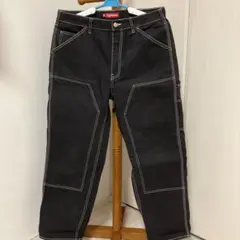 Supreme ダブルニー ペインターパンツ 36 ブラック Supreme 2024FW Double Knee Painter Pant Black 36シュプリーム