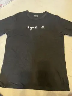 agnès b. ブラック Tシャツ サイズ3