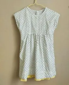 【美品】BREEZE　みらこ　ドットワンピース　90cm