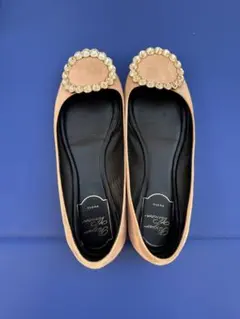 Roger Vivier ロジェヴィヴィエ ビジュー フラットシューズ 36.5のサムネイル