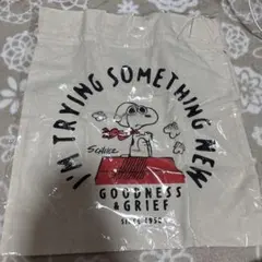 スヌーピー　エコバッグ　トートバッグ　新品未使用