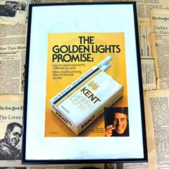 Kent 広告 NYT誌 アメリカ ヴィンテージ ポスター AD12988