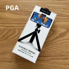 PGA フレキシブル 三脚 PG-FXATP01BK スマホ デジカメ 軽量