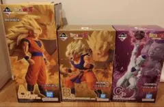 一番くじドラゴンボール　A賞 B賞 C賞　マスターライズフィギュア3体セット