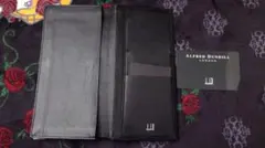 Alfred Dunhill ブラック長財布