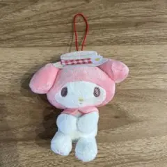 マイメロディぬいぐるみマスコット幼稚園キーホルダータグ付き新品