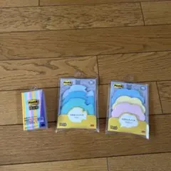 3M Post-it シルエットノート フキダシ2 サカナ　強粘着のサムネイル