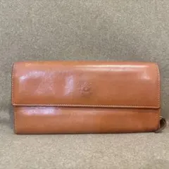 イルビゾンテ　長財布　財布　ウォレット　オレンジ