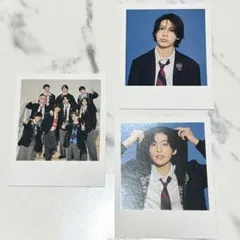 インスタント写真風カード 目黒蓮 ラウール 集合セット