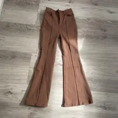 SLY JEANS ブラウン フレアパンツ