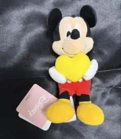 【gigo限定】ミッキーマウス ディズニー ぬいぐるみ マスコット ハートのサムネイル