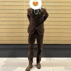 URBAN RESEARCH DOORS ブラウン テーラードジャケット