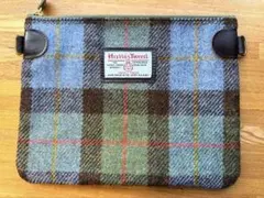 【ハリスツイード】Harris Tweed サコッシュ　ポーチ【未使用】のサムネイル