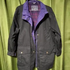 海外古着 80s90s Dash Classic ジャケット 黒 紫 ブルゾン