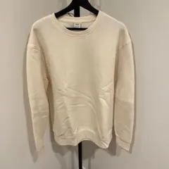 ZARA メンズ スウェット アイボリー XLのサムネイル