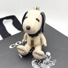 【COACH X PEANUTS】スヌーピー バッグ チャーム☆キーホルダー☆