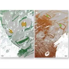 【本日限定価格】僕のヒーローアカデミア　原画展 緑谷　爆豪　ポスター2枚セット