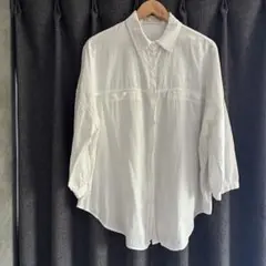 select moca コットン白シャツのサムネイル