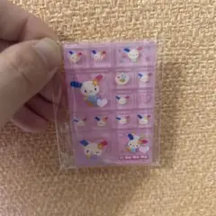 トレーディングミニタイルシール ブロック サンリオ ウサハナ ボンドロ