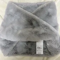 【タグ付き新品未使用】　グリーンパークス　スヌード　マフラー　ファー　アース