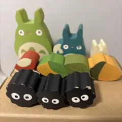 となりのトトロ　かたちつみき　積み木　ジブリ　10個セットのサムネイル