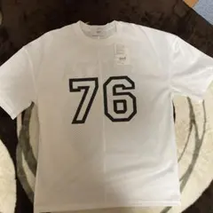 AZUL by moussy メッシュTシャツ 76ロゴ ホワイトのサムネイル