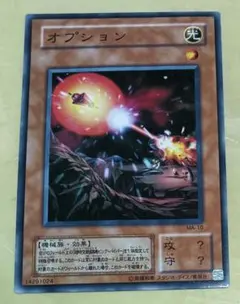 遊戯王　カード　オプション
