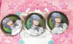 ツイステッドワンダーランド　ツイステ　カプ缶　カプセル缶バッジ　実験着　シルバー