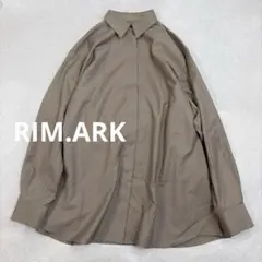 未使用✨RIM.ARK チェック柄スタンドカラーショート丈プルオーバー 